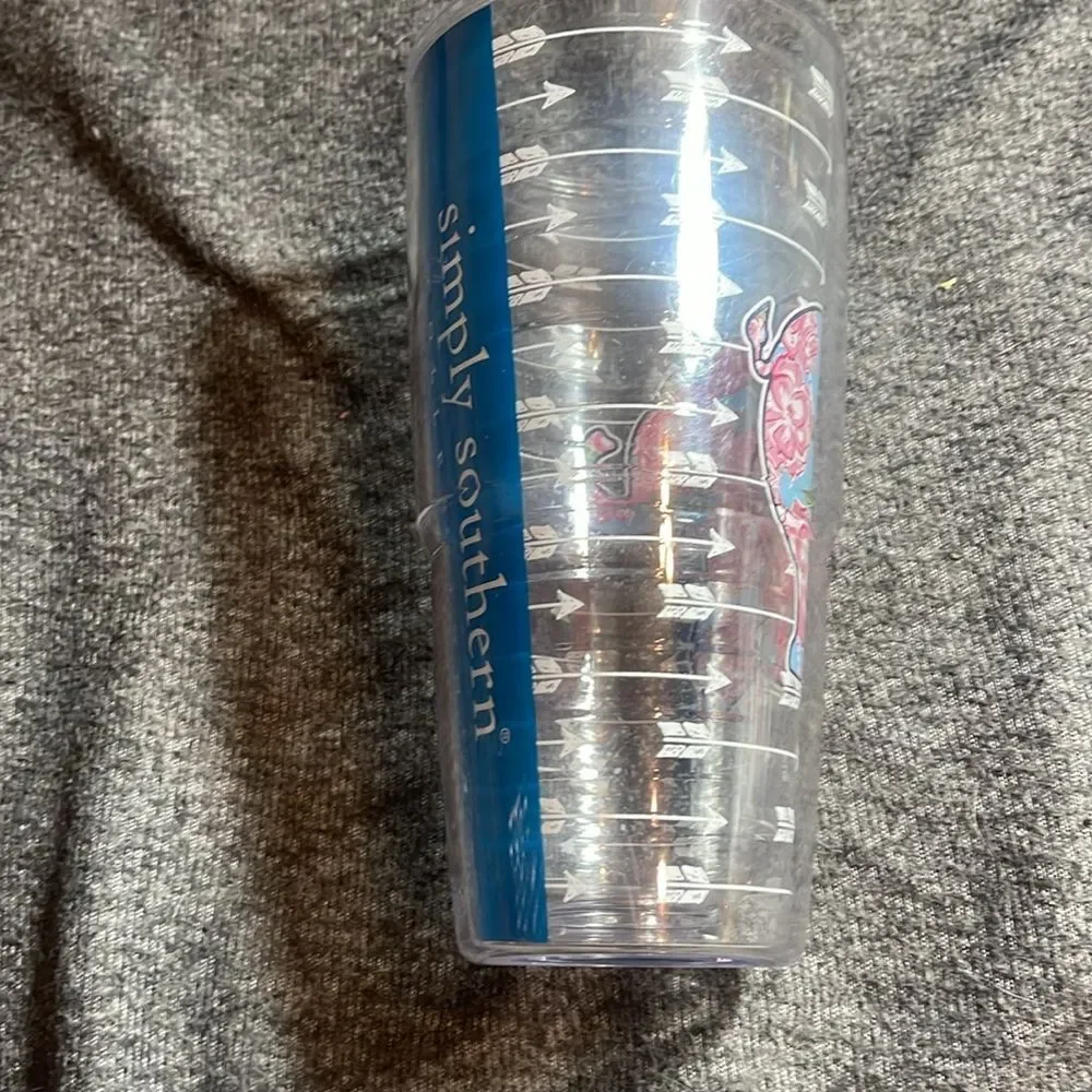 Simply southern elephant 24 ounce Tervis tumbler